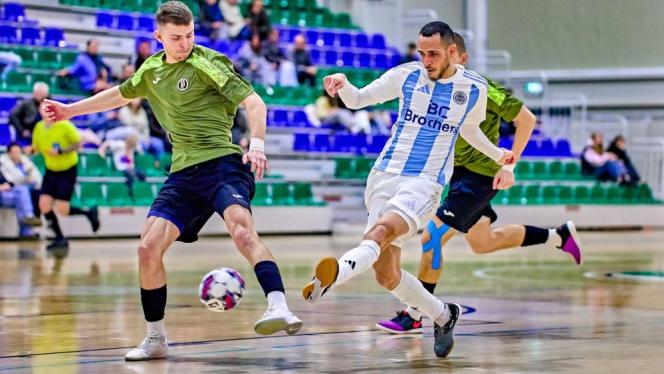 Attēls rakstam: Telpu futbola virslĪgas pusfinālos bez Salaspils komandām