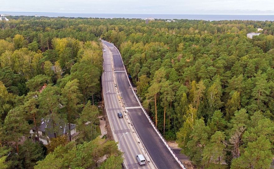Tiek mainīta satiksmes organizācija uz Dzintaru dzelzceļa pārvada