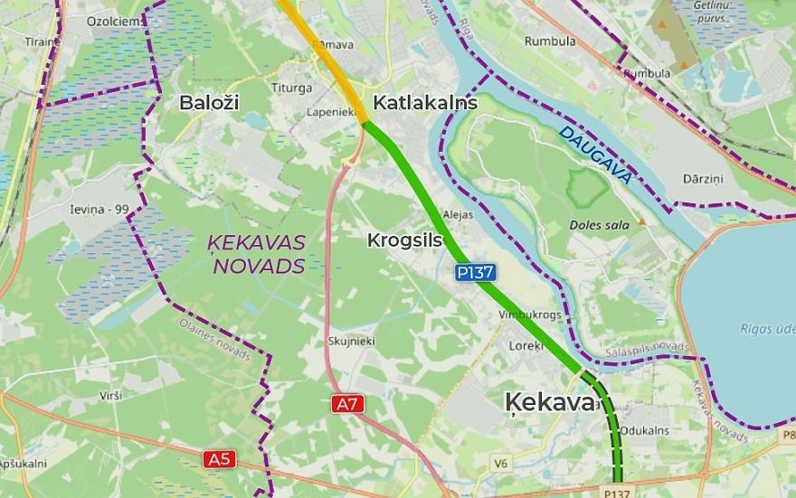 Top Ķekavas un Rīgas mikromobilitātes savienojums