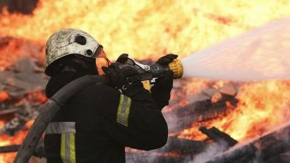 Attēls rakstam: Ugunsgrēkā Ropažu novadā gājis bojā cilvēks; Olainē divi cietušie
