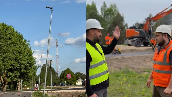 Attēls rakstam: Ulbrokā acīgs garāmgājējs pamana dīvainību topošajā veloceļā: "Interesanti, vai tādi arī paliks?"