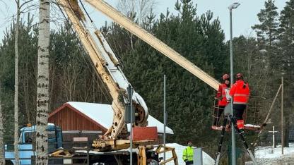 Attēls rakstam: Uz autoceļa "Granīta iela – Oglītes" Salaspils novadā uzstādīta kamera ceļu satiksmes uzraudzībai