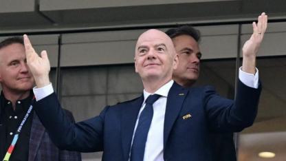 Attēls rakstam: “Uzklausot visus viedokļus…” FIFA prezidents nāk klajā ar paziņojumu pēc skaļās kritikas par komercdarbības plānu