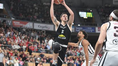 Attēls rakstam: Valmieriešiem neizdodas apturēt Francijas klubu – FIBA Eiropas kausā piedzīvota pārliecinoša sakāve