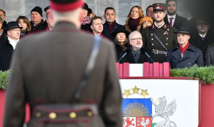 Valsts prezidents militārajā parādē: Latvijas Nacionālie bruņotie spēki ir gatavi aizsargāt mūsu pilsoņus un valsts teritoriju