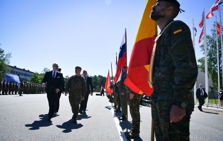 Valsts prezidents: NATO sabiedroto klātbūtne Latvijā ir nepārprotams solidaritātes apliecinājums