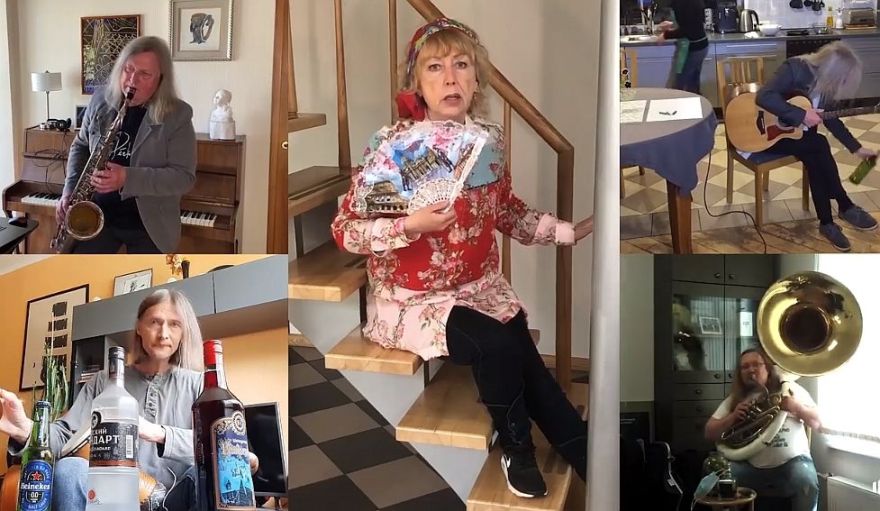 Video: Grupa "Pērkons" publicējusi pašizolācijas apstākļos tapušu asprātīgu skaņdarbu