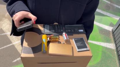 Attēls rakstam: VIDEO: Ko nozīmē nepareizi izmestas baterijas?