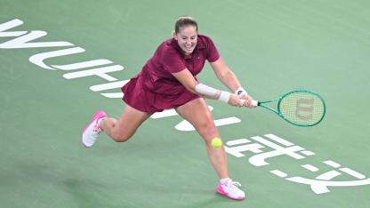 Attēls rakstam: VIDEO. Lielākā cīņa šoreiz pašai ar sevi… Ostapenko emociju pilnā pusfinālā piedzīvo zaudējumu