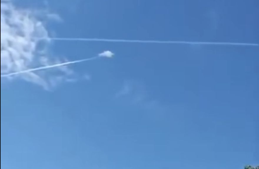 VIDEO: NATO iznīcinātāji Latvijas gaisa telpā notriec dronu