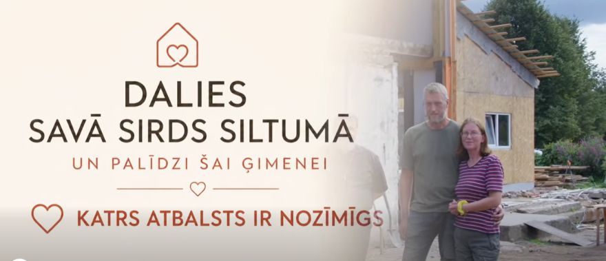 VIDEO: „Pagaidām esam spiesti mitināties teltī” - ugunsgrēkā cietušajai ģimenei Baldonē nepieciešams līdzcilvēku atbalsts