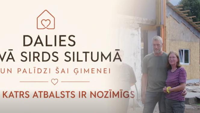 Attēls rakstam: VIDEO: „Pagaidām esam spiesti mitināties teltī” - ugunsgrēkā cietušajai ģimenei Baldonē nepieciešams līdzcilvēku atbalsts