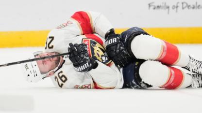 Attēls rakstam: VIDEO. “Panthers” svin graujošu uzvaru, Balinskis saņem sāpīgu sitienu; Bļugera un Šilova komandām zaudējumi