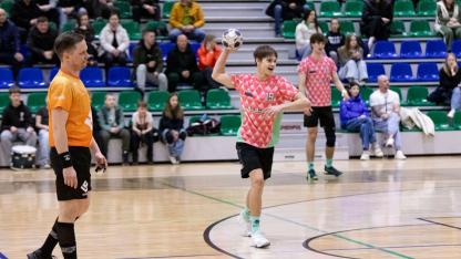 Attēls rakstam: Video: Salaspils handbolisti dramatiskā cīņā vinnē pirmās līgas pirmo finālspēli