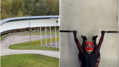 Attēls rakstam: VIDEO: Siguldas trasē ledus sezona ir atklāta. Jā, tur patiešām jau ir ledus!