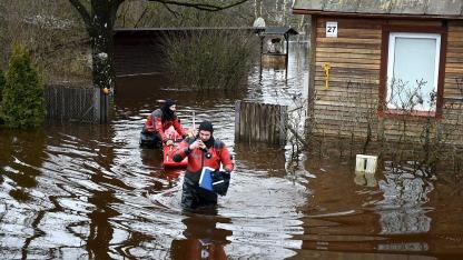 Attēls rakstam: VUGD: Plūdu situācija šogad Latvijā varētu būt krietni sarežģītāka nekā pēdējos gados