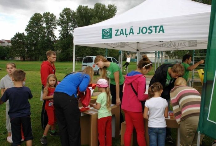 "Zaļās jostas" festivāls "Tīrai Latvijai!" Siguldā
