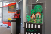 Foto: Jūrmalā skatāmas Ziedoņa pasaku telpiskās ilustrācijas